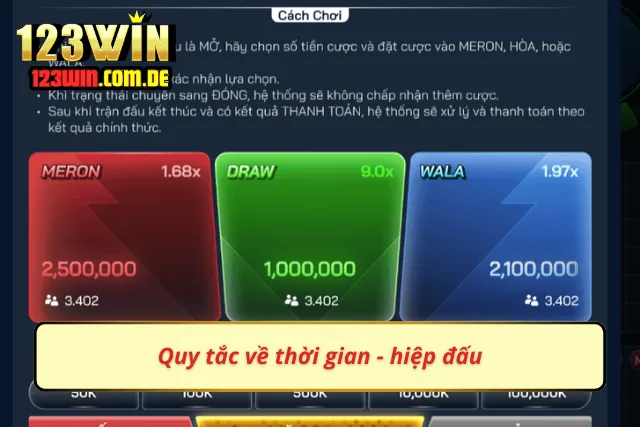 Những quy tắc cơ bản mà kê thủ cần nắm về thời gian của luật đá gà